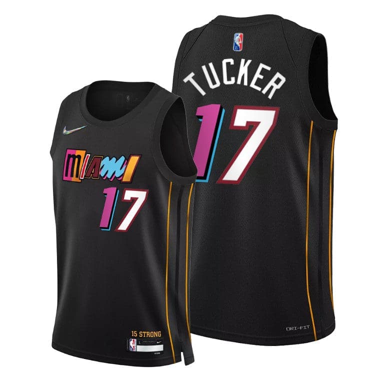 Custom Miami Heat 2021-22 City Edition Jersey - Image 8