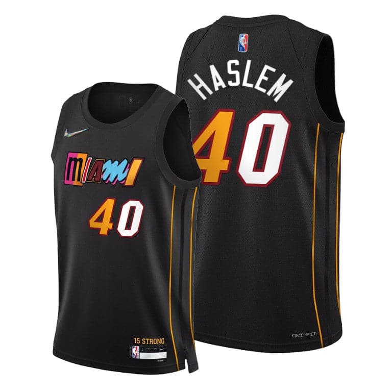 Custom Miami Heat 2021-22 City Edition Jersey - Image 9