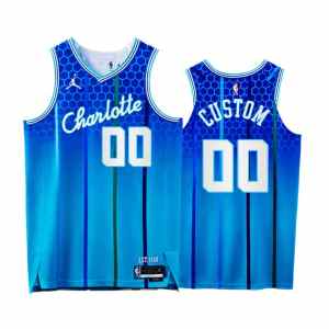 Custom Charlotte Hornets 2021-22 City Edition Jersey