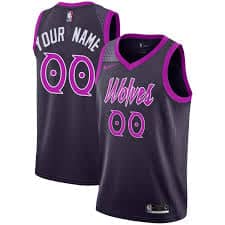 Custom Minnesota Timberwolves 2025-26 City Edition Jersey