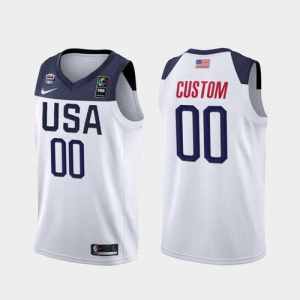 Custom 2019 Team USA FIBA Jersey