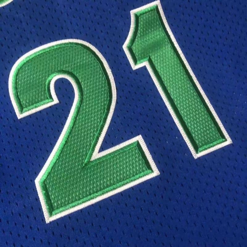 Kevin Garnett Minnesota Timberwolves Throwback Jersey - Image 4