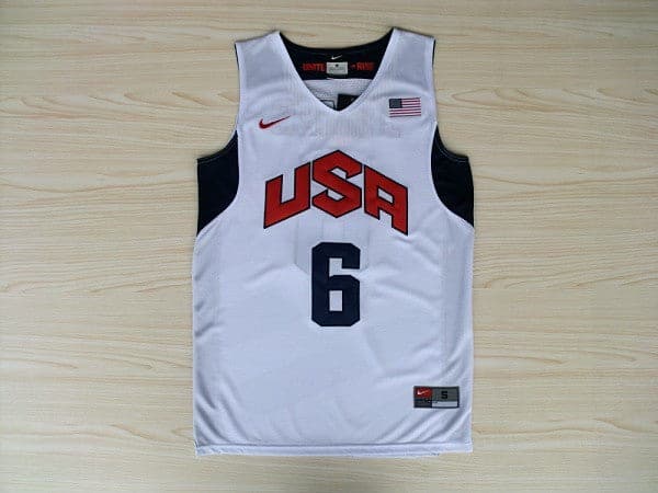 LeBron James 2012 Team USA Olympic Jersey - Image 2