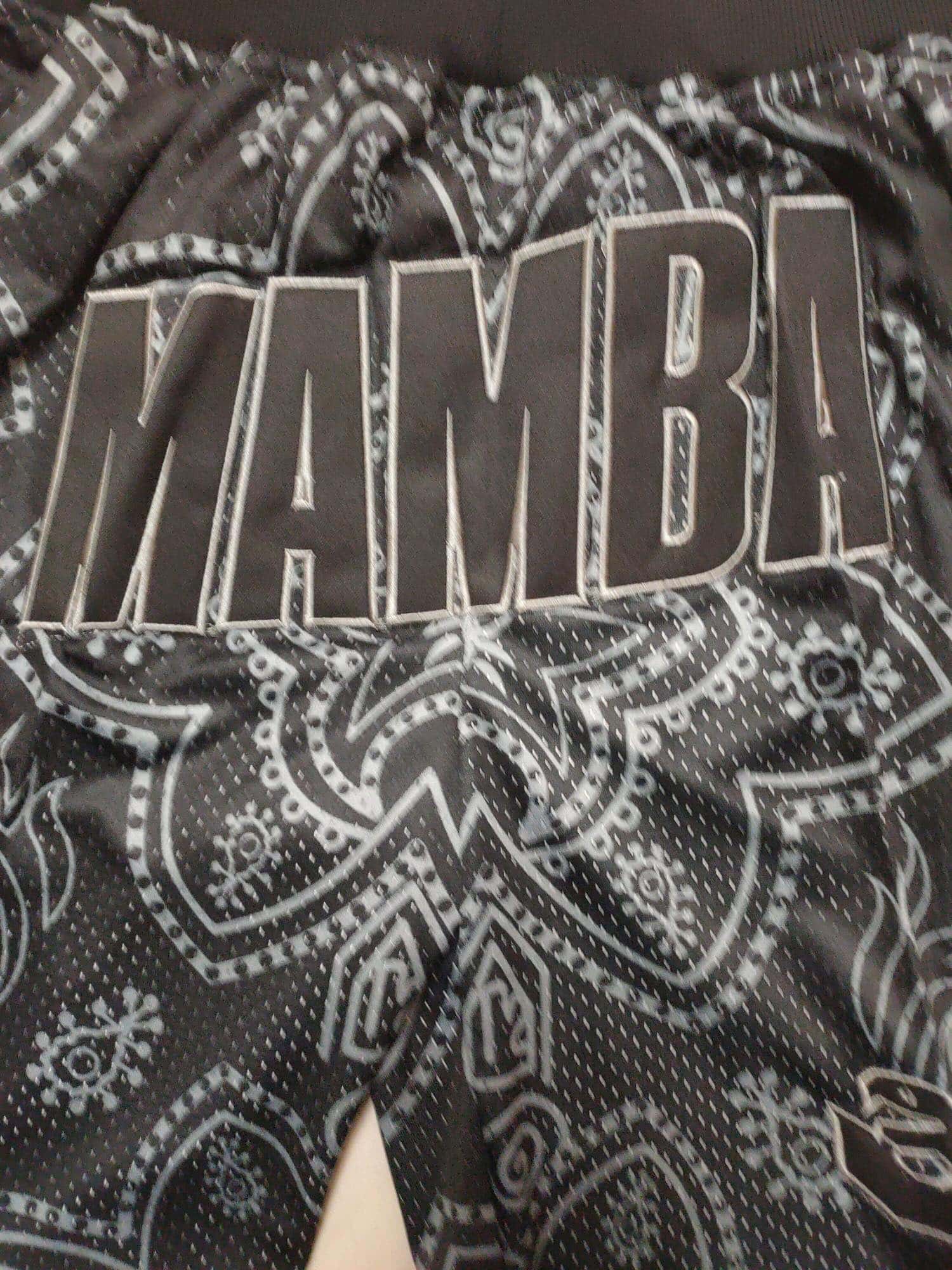 Los Angles Lakers Mamba Basketball Shorts - Image 3