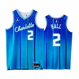 LaMelo Ball Charlotte Hornets 2021-22 City Edition Jersey