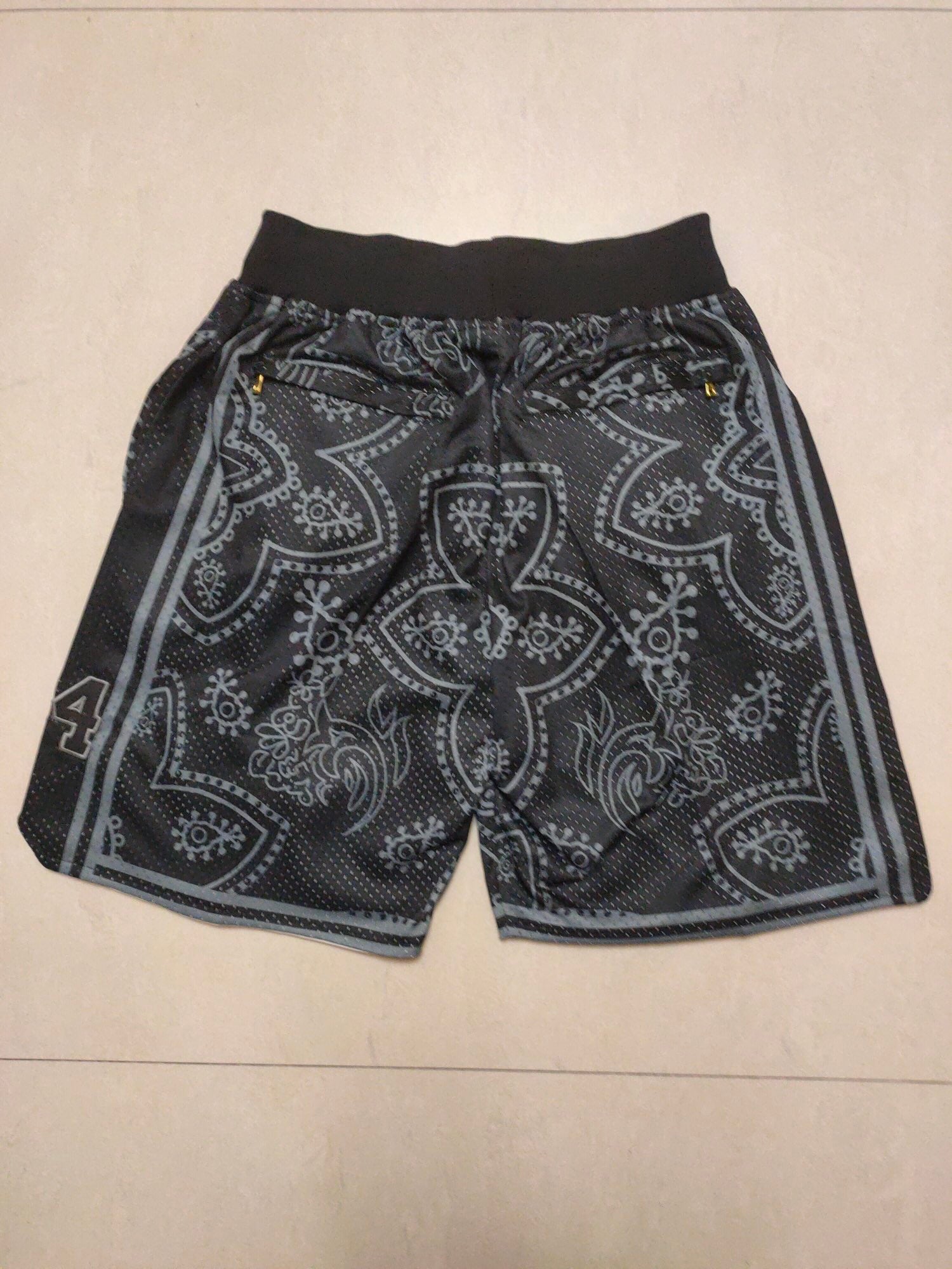 Los Angles Lakers Mamba Basketball Shorts - Image 4