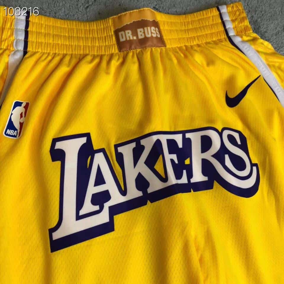 Los Angeles Lakers Basketball Shorts - Image 4