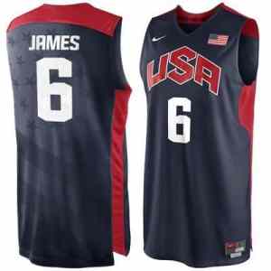 LeBron James 2012 Team USA Olympic Jersey