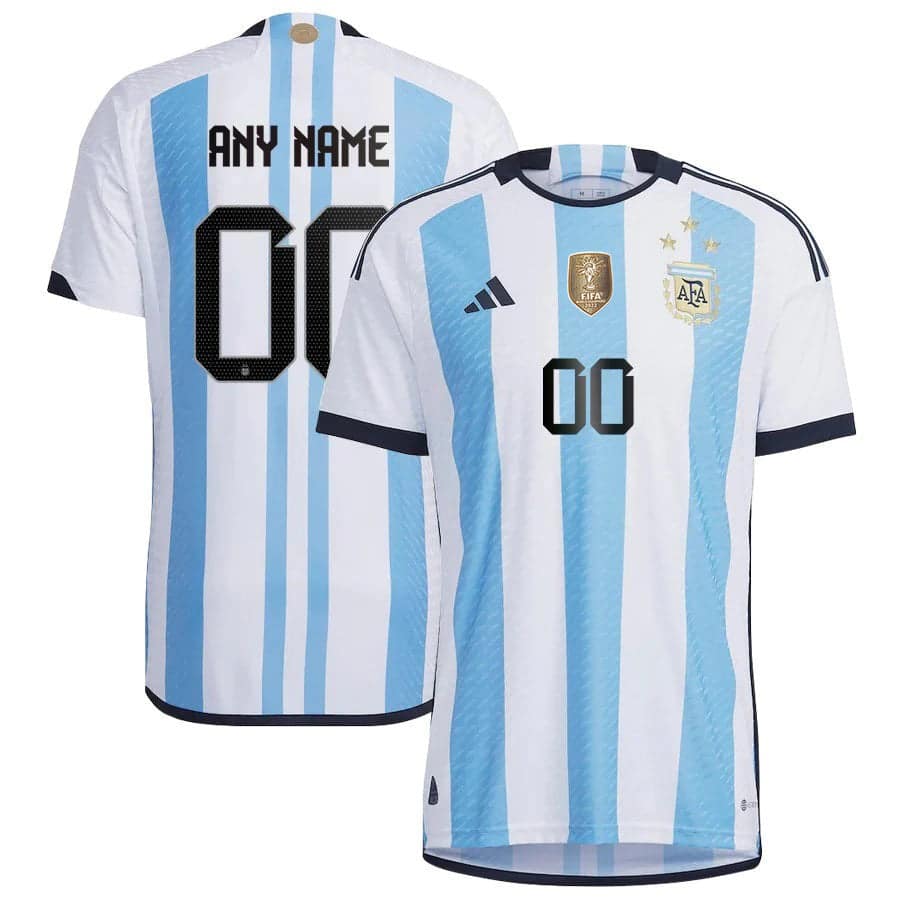 Custom Argentina World Cup Jersey
