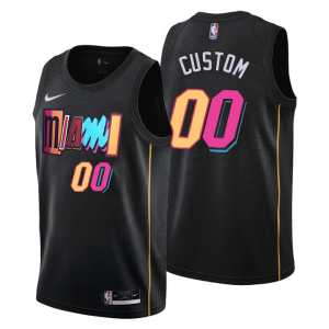 Custom Miami Heat 2021-22 City Edition Jersey