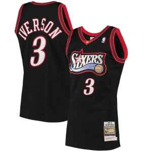 Allen Iverson Philadelphia 76ers Throwback Jersey