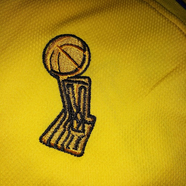 Kobe Bryant Los Angeles Lakers Playoffs Throwback Jersey - Image 3