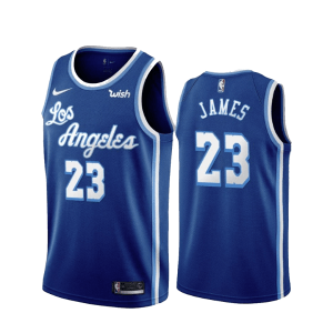 LeBron James Los Angeles Lakers Throwback Jersey