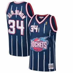 Hakeem Olajuwon Houston Rockets Throwback Jersey