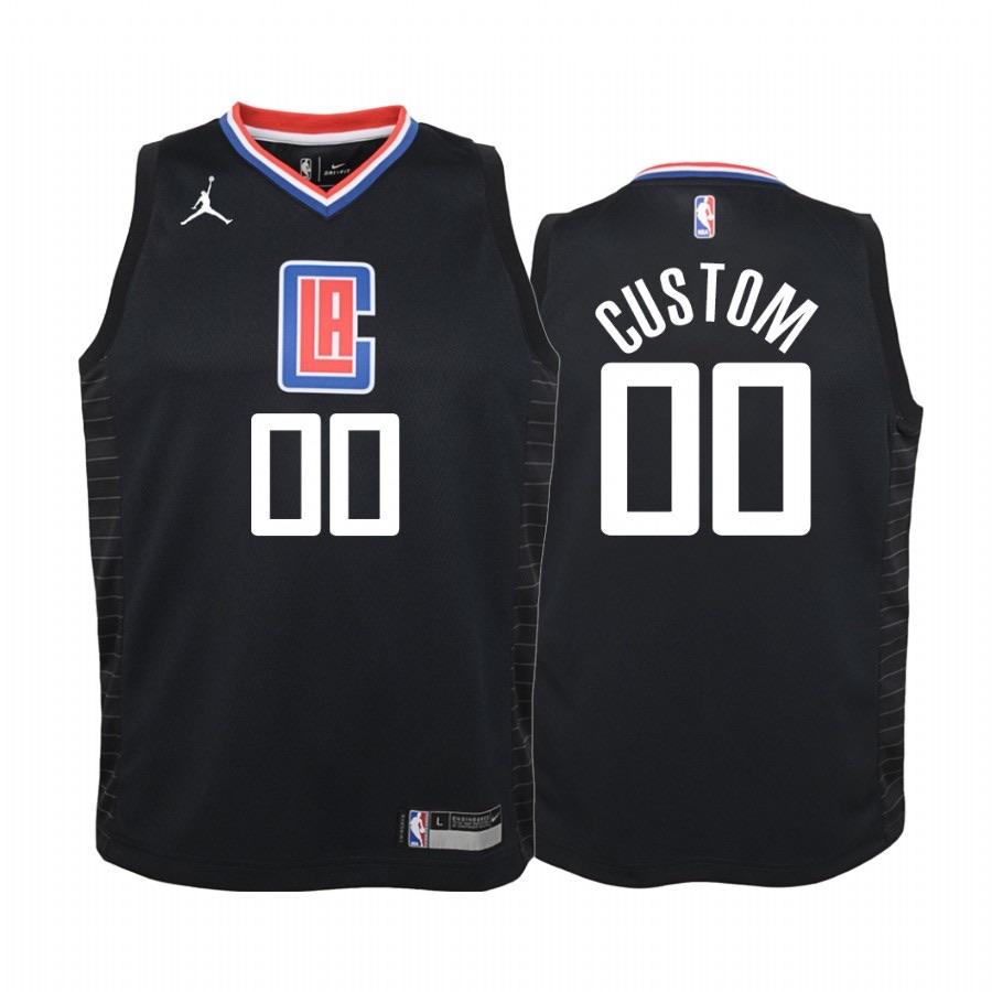 Custom Los Angeles Clippers Statement Jersey