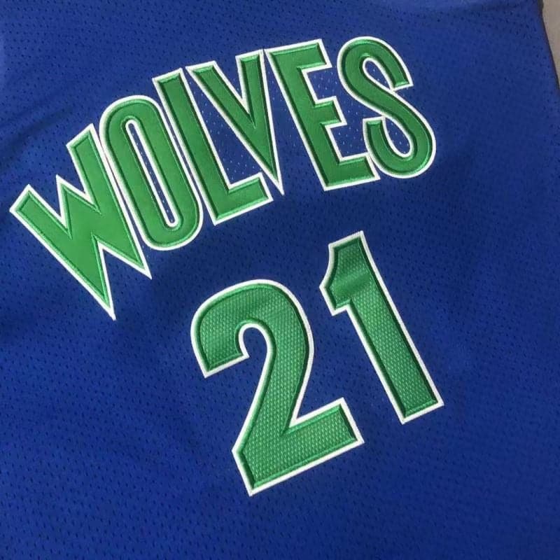 Kevin Garnett Minnesota Timberwolves Throwback Jersey - Image 3
