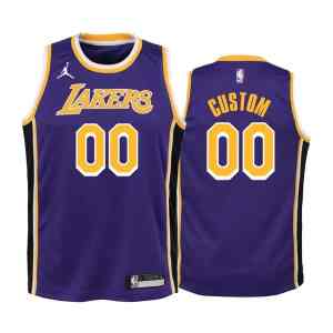 Custom Los Angeles Lakers Statement Jersey