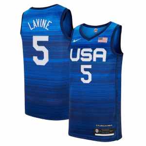 Zach LaVine 2021 Team USA Tokyo Olympics Jersey