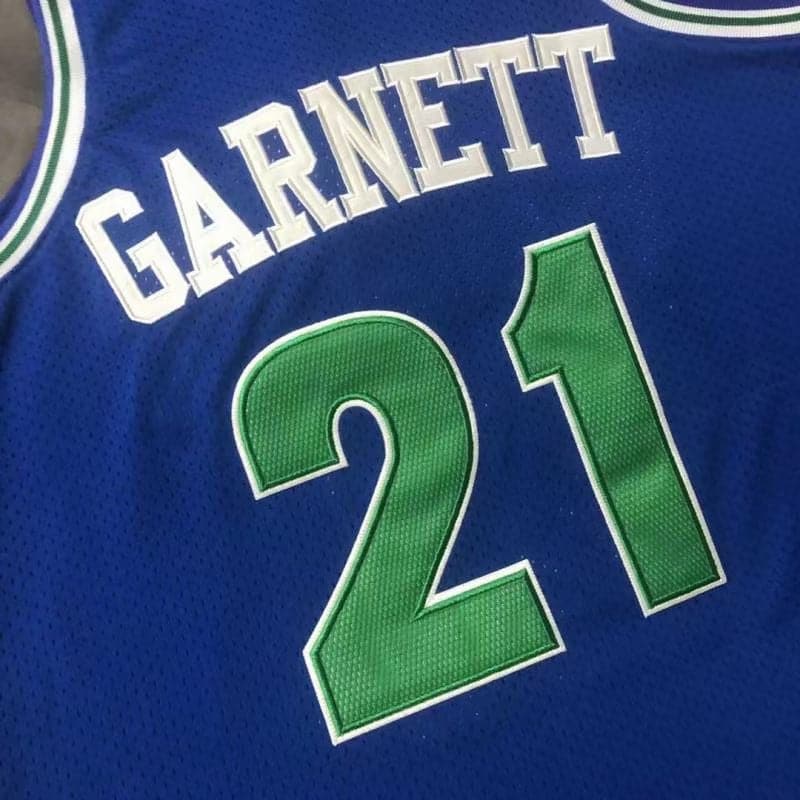 Kevin Garnett Minnesota Timberwolves Throwback Jersey - Image 2