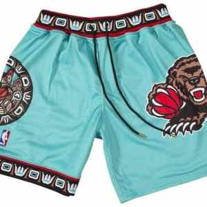 Vancouver Grizzlies Throwback Basketball Shorts