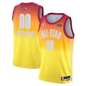 Custom 2022-23 All-Star Jersey Orange