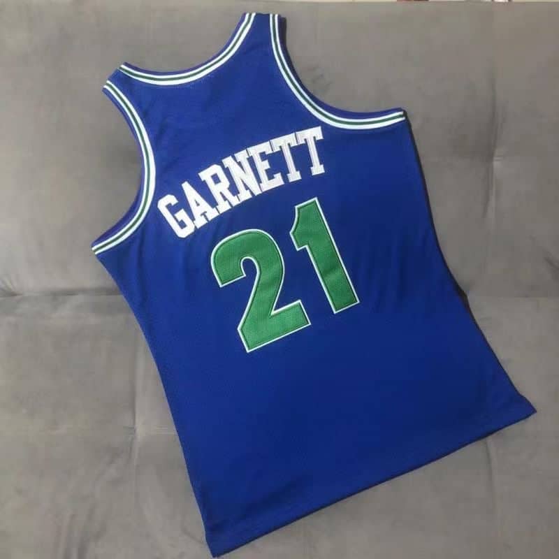 Kevin Garnett Minnesota Timberwolves Throwback Jersey - Image 5