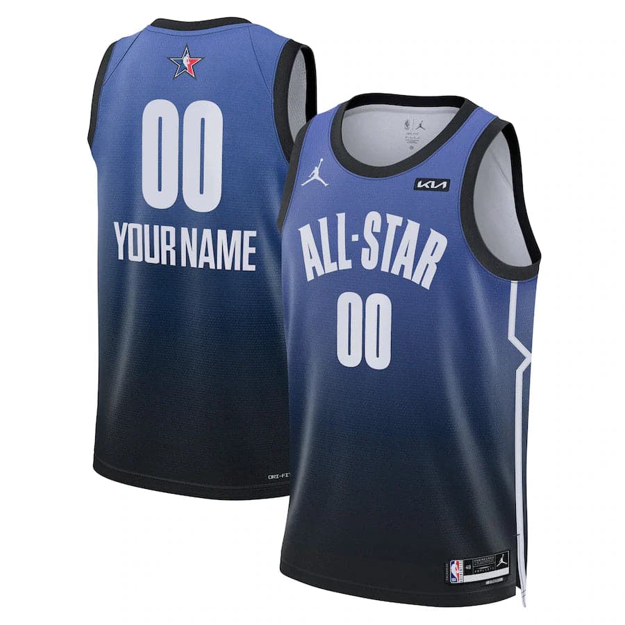 Custom 2022-23 All-Star Jersey Blue