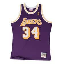 Shaquille O'Neal Los Angeles Throwback Jersey