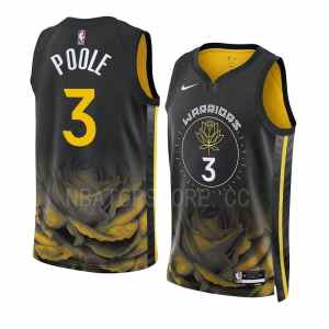 Jordan Poole Golden State Warriors 2022-23 City Edition Jersey