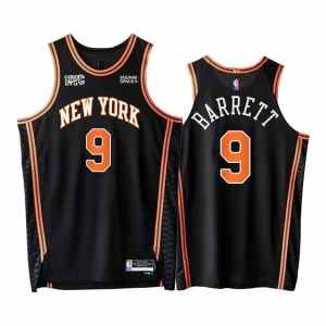 RJ Barrett New York Knicks 2021-22 City Edition Jersey