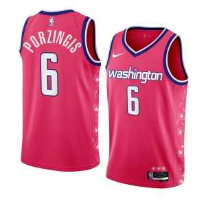 Kristaps Porzingis Washington Wizards 2022-23 City Edition Jersey