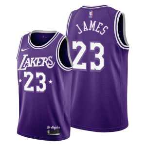 LeBron James Los Angeles Lakers 2021-22 City Edition Jersey