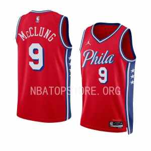 Mac McClug Philadelphia 76ers 2022-23 Statement Jersey