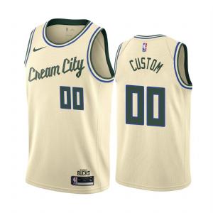 Custom Milwaukee Bucks 2025-26 City Edition Jersey