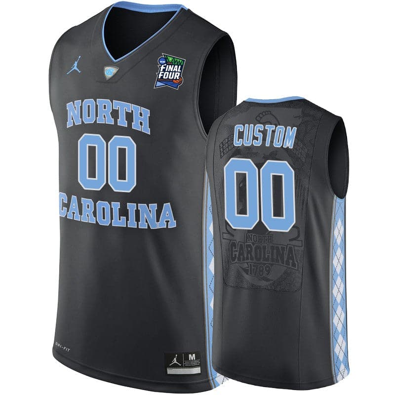 Custom North Carolina Tar Heels College Jersey