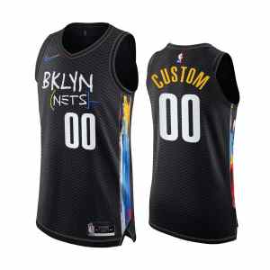 Custom Brooklyn Nets City Edition Authentic Jersey