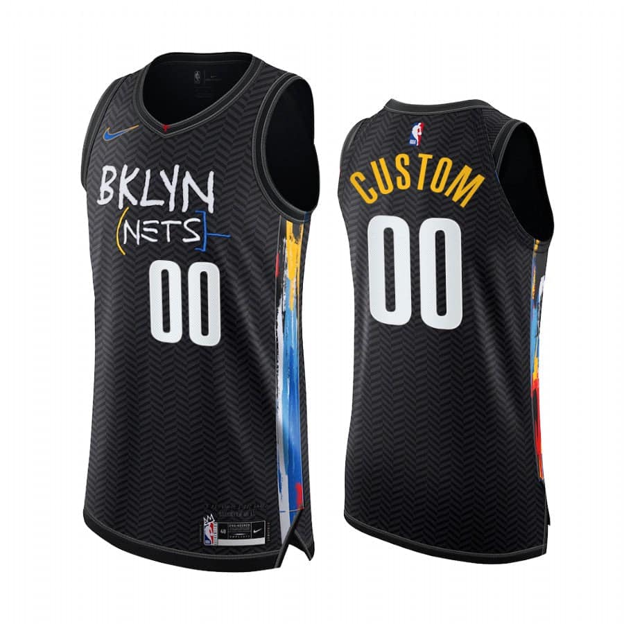 Custom Brooklyn Nets City Edition Authentic Jersey