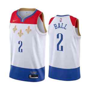 Lonzo Ball New Orleans Pelicans City Edition Jersey