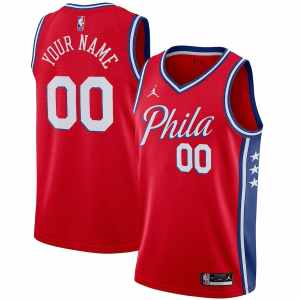 Custom Philledphia 76ers Authentic Jersey