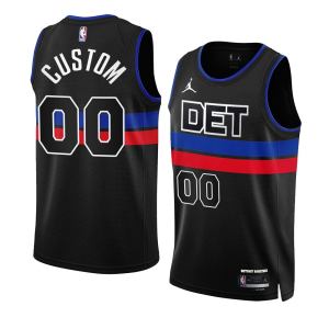 Custom Detroit Pistons Statement Jersey