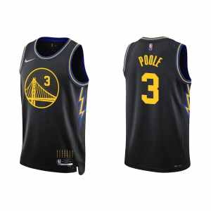 Jordan Poole Golden State Warriors 2021-22 City Edition Jersey