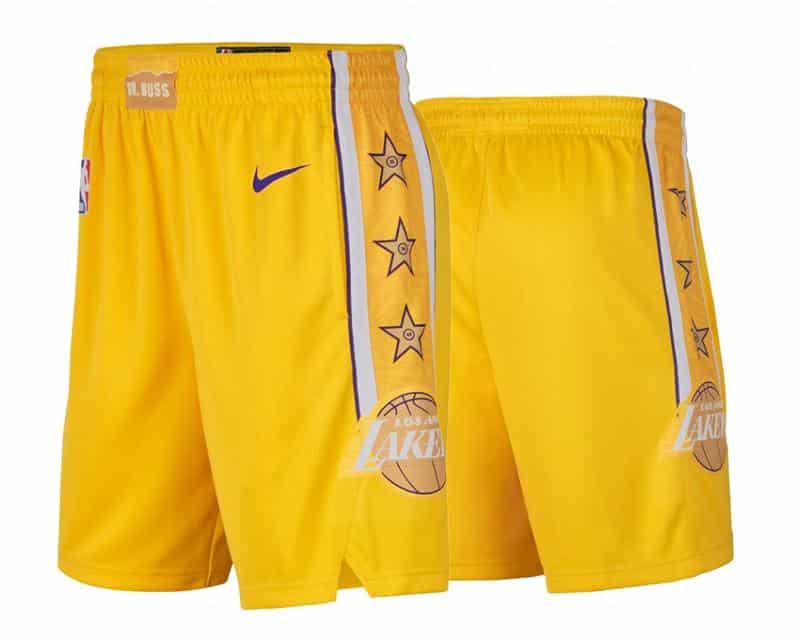 Los Angeles Lakers City Edition Basketball Shorts