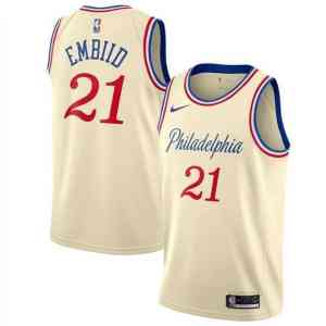 Joel Embiid Philadelphia 76ers City Edition Jersey