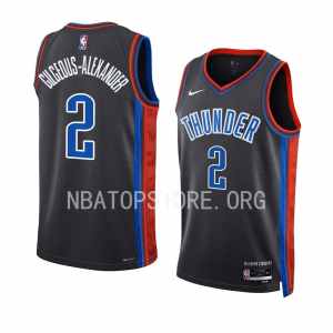 Shai Gilgeous-Alexander Oklahoma City Thunder 2022-23 City Edition Jersey