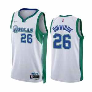 Spencer Dinwiddie Dallas Mavericks 2021-22 City Edition Jersey