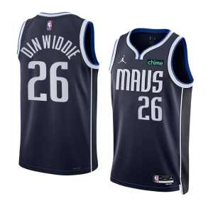 Spencer Dinwiddie Dallas Mavericks 2022-23 Statement Jersey
