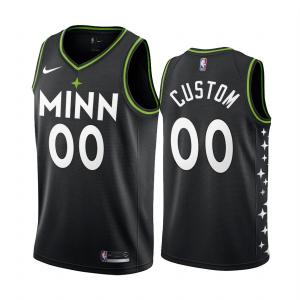 Custom Minnesota Timberwolves City Edition Jersey
