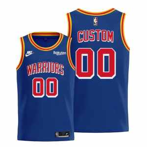 Custom Golden State Warriors 75th Anniversary Jersey