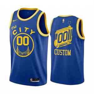 Custom Golden State Warriors Throwback Jersey