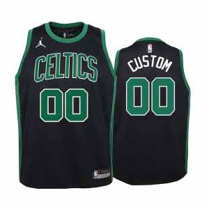 Custom Boston Celtics Statement Authentic Jersey